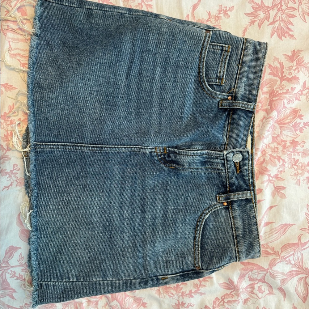 PacSun Blue Denim Skirt